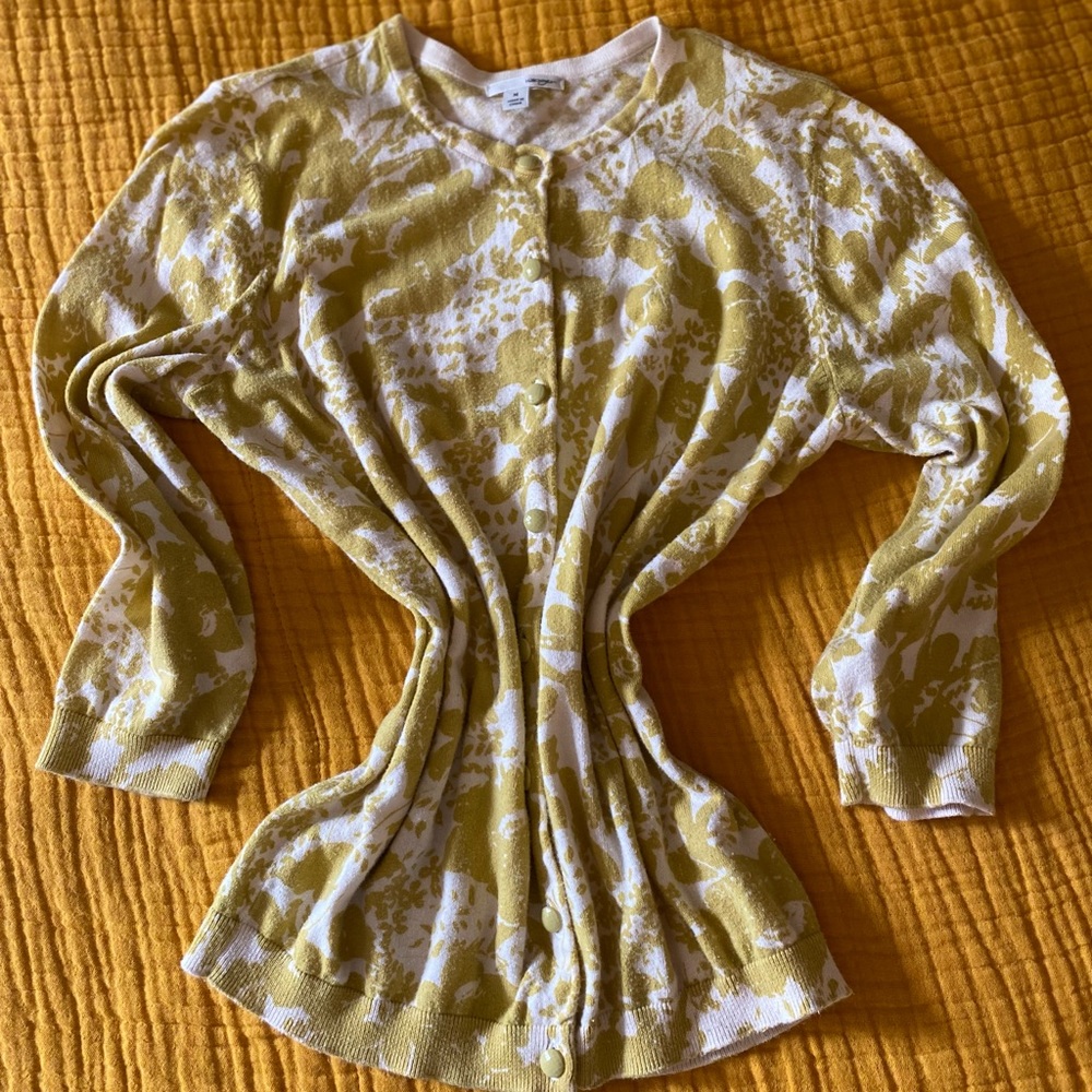 Halogen Printed Cardigan